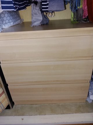 3 Cajoneras armario Ikea 3-4 cajones