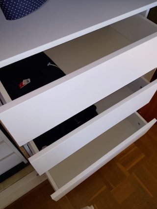 3 Cajoneras armario Ikea 3-4 cajones