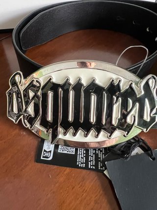 Cinturón Dsquared2 Hebilla Logo Gótico
