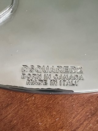 Cinturón Dsquared2 Hebilla Logo Gótico