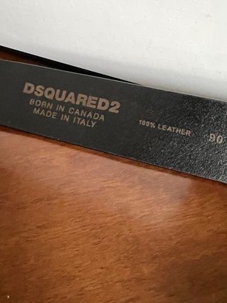 Cinturón Dsquared2 Hebilla Logo Gótico