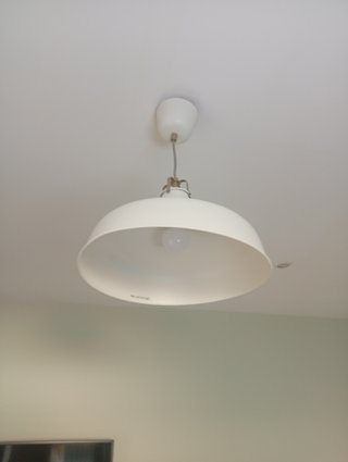 Lámpara Techo IKEA RANARP Blanca