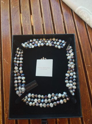 Collar Perlas Amaya Arzuaga Dark Moon