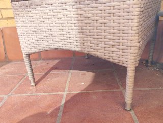 Juego 2 Sillas Terraza Ratán (Para Reparar)