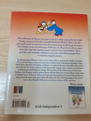 DISNEY DONALD'S ODYSSEY Comic Ingles