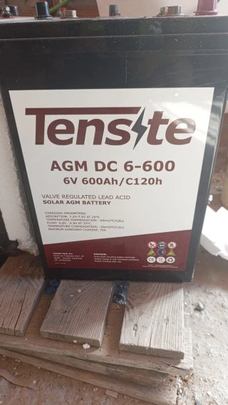 Batería Solar AGM Tensite 6V 600Ah