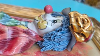 Cuadro Relieve Payaso Zampiva Edición Limitada