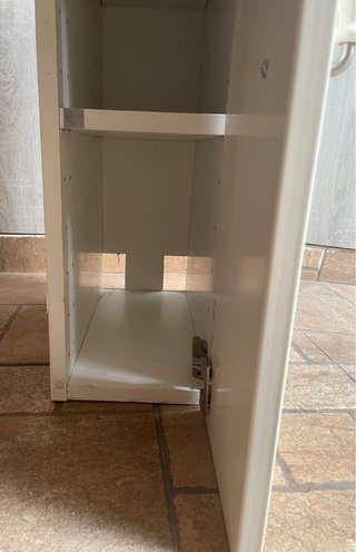 Mueble auxiliar cocina blanco