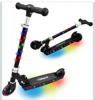 Patinete CORQUAT con LED