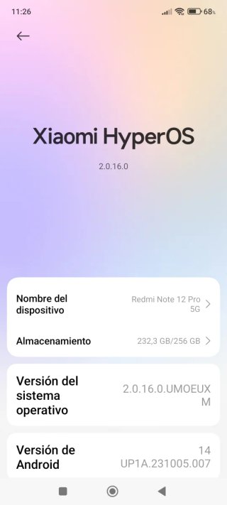 Xiaomi Redmi Note 12 Pro 5G Negro