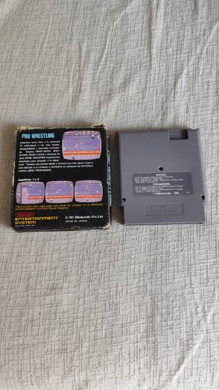 Pro Wrestling NES PAL - Caja Pequeña