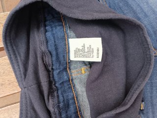 Pantalón corto premamá vaquero