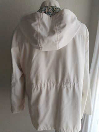 Parka mujer entretiempo beige XL