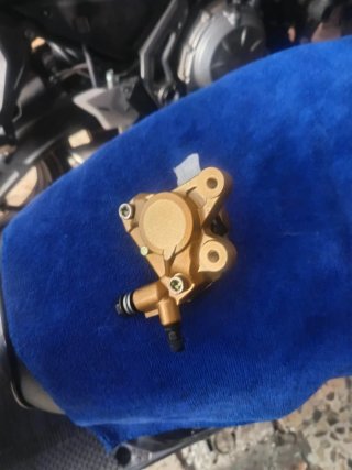 Pinza Freno Yamaha Jog R Dorada Nueva