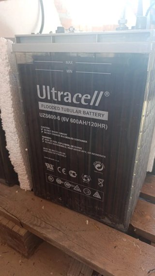 Batería Solar Ultracell UZS600-6 6V 600AH
