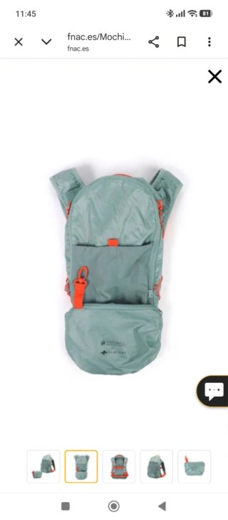 Mochila Raidlight 8L Plegable
