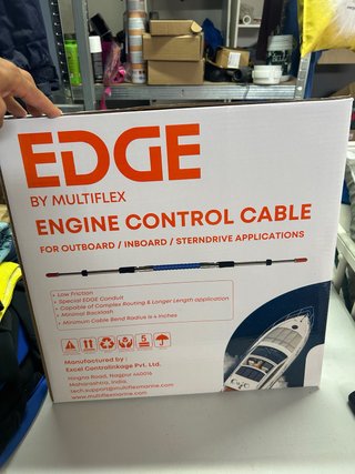 Cable de control de motor marino Multiflex