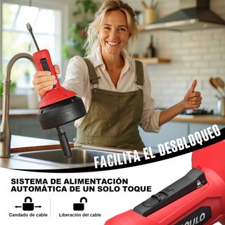 POPULO Taladro de drenaje manual
