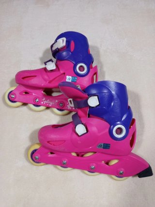 Patines Niña Oxelo Play 3 Talla 32-34 + Casco