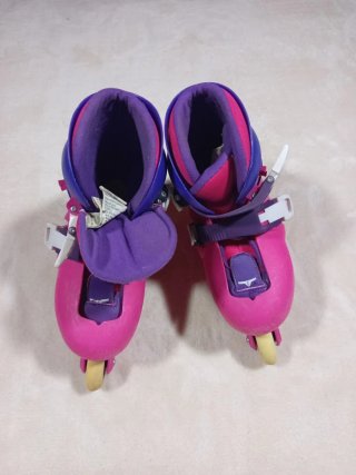 Patines Niña Oxelo Play 3 Talla 32-34 + Casco