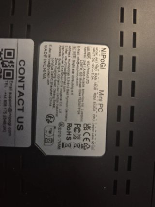 Mini PC Intel + Mando + Teclado (Emulación salón)
