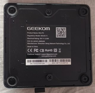 ORDENADOR SOBREMESA Mini PC Intel Celeron N5095