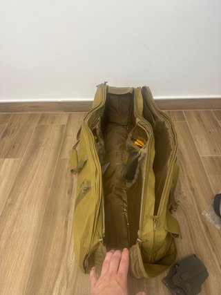 Mochila Táctica Airsoft Beige/Verde Oliva