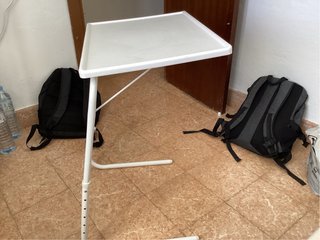 Mesa Auxiliar Plegable Regulable