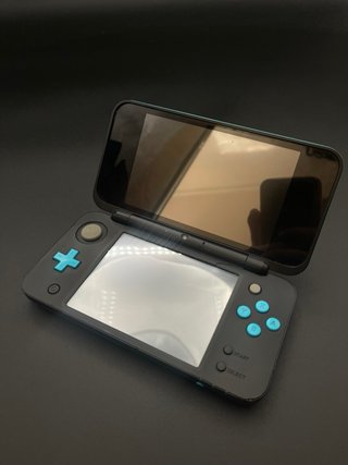 New 2DS XL Console Nera Originale Con Giochi