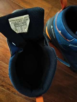 Botas Quechua niño senderismo azul