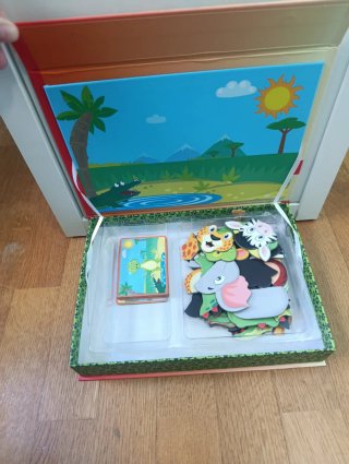 Puzzle magnético Playtive Junior Animales