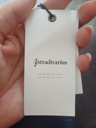 Stradivarius Vestido estampado serpiente Talla L