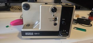 Proyector Plata y Negro proyector antiguo retro E
