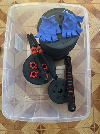 Conjunto de pesas 40kg