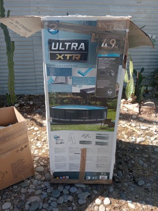Piscina Intex XTR Azul