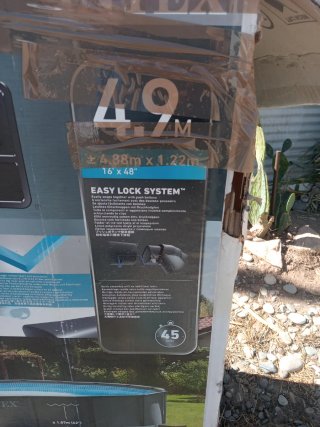 Piscina Intex XTR Azul