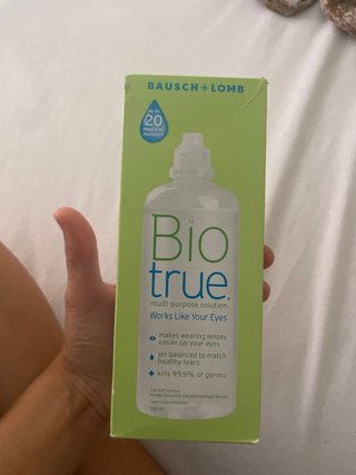 Líquido lentillas Bio true Bausch + Lomb