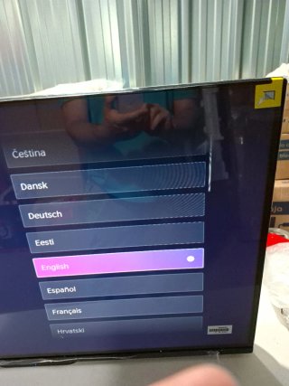 Toshiba 40' TV - Ligero defecto