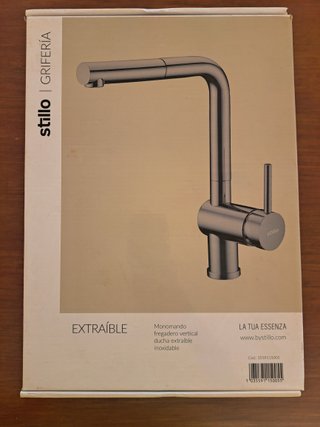 Grifo extraíble Stillo LA TUA ESSENZA