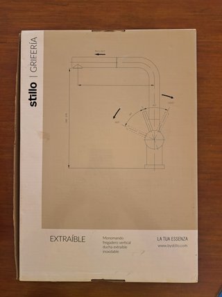 Grifo extraíble Stillo LA TUA ESSENZA