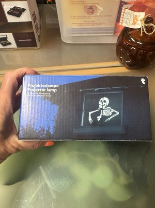 Proyector Halloween Esqueleto