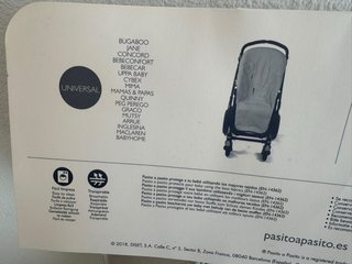 Funda universal para silla de cochecito.