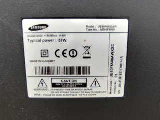 Televisor Samsung UE40F5500AW 40.