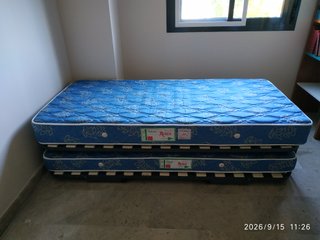 Cama nido 90x190 con 2 somieres y colchones