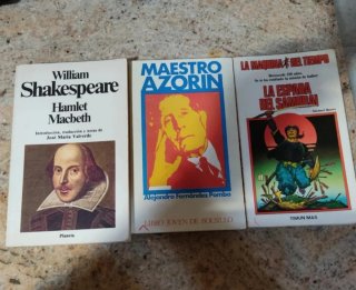 Libros tres unidades (Pack)