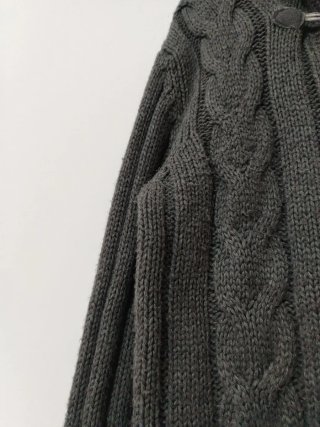 Cardigan Maglia Lana XXL Grigio