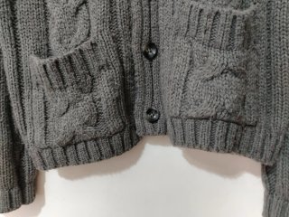 Cardigan Maglia Lana XXL Grigio