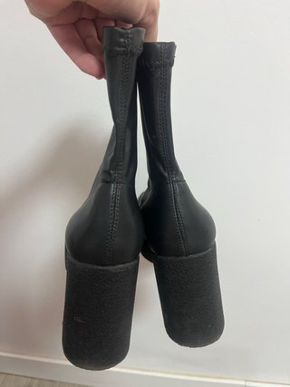 Botines plataforma tacón Stradivarius Talla 39