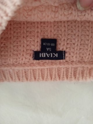 Jersey rosa tejido