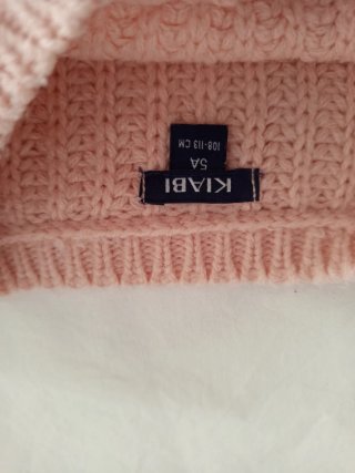 Jersey rosa tejido